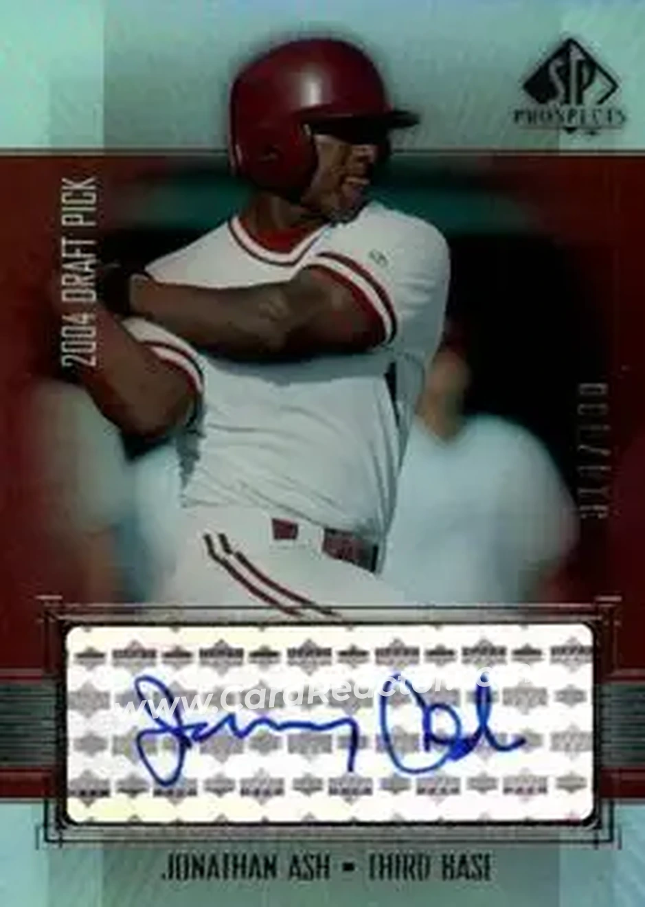 2004 SP Prospects - Autograph Bonus #JA - Jonny Ash - Houston Astros - Front