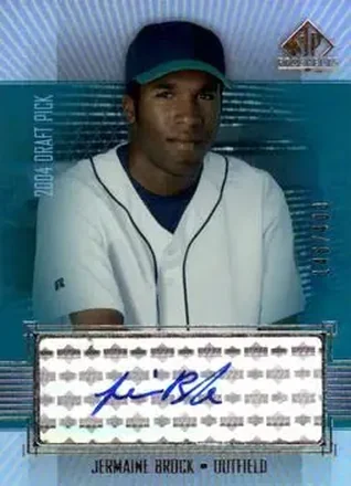 2004 SP Prospects - Autograph Bonus #JB - Jermaine Brock - Seattle Mariners