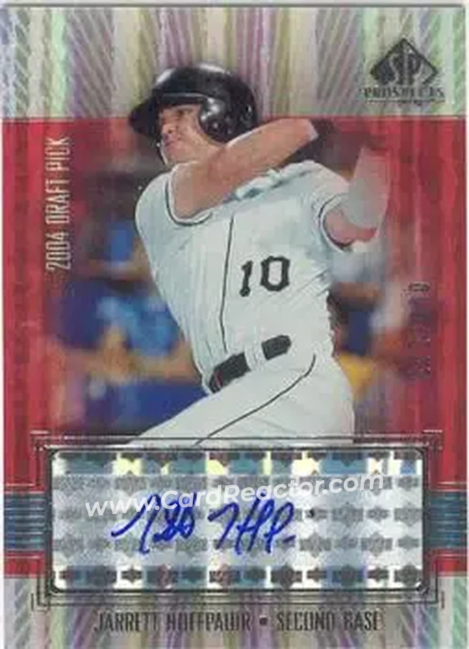 2004 SP Prospects - Autograph Bonus #JH - Jarrett Hoffpauir - St. Louis Cardinals - Front