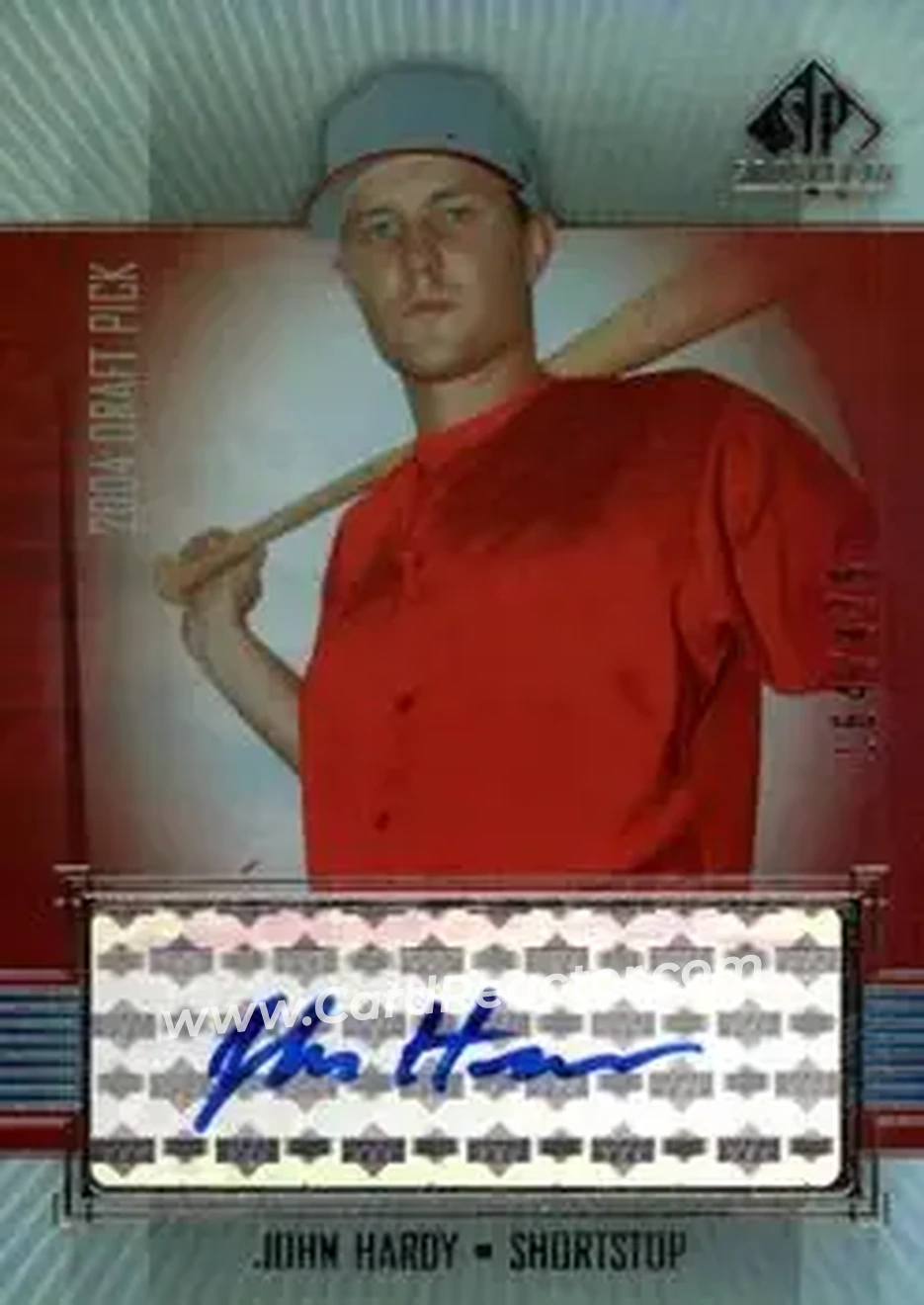 2004 SP Prospects - Autograph Bonus #JO - John Hardy - Philadelphia Phillies - Front