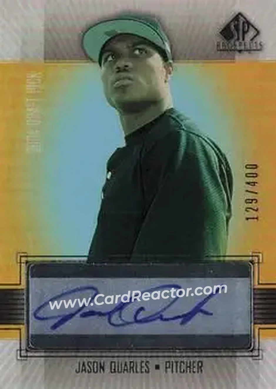 2004 SP Prospects - Autograph Bonus #JQ - Jason Quarles - Pittsburgh Pirates - Front