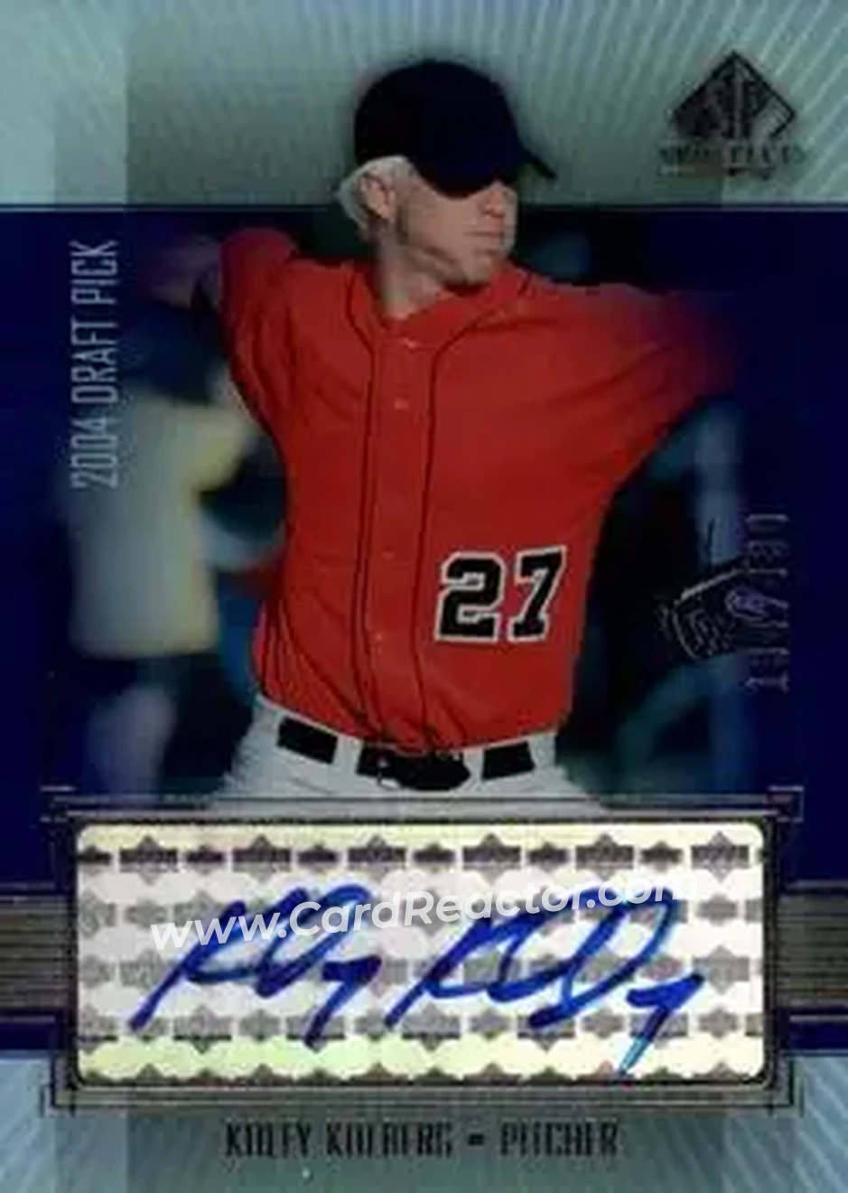 2004 SP Prospects - Autograph Bonus #KK - Koley Kolberg - Arizona Diamondbacks - Front