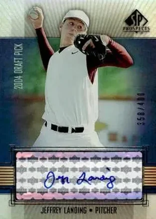 2004 SP Prospects - Autograph Bonus #LA - Jeffrey Landing - New York Mets