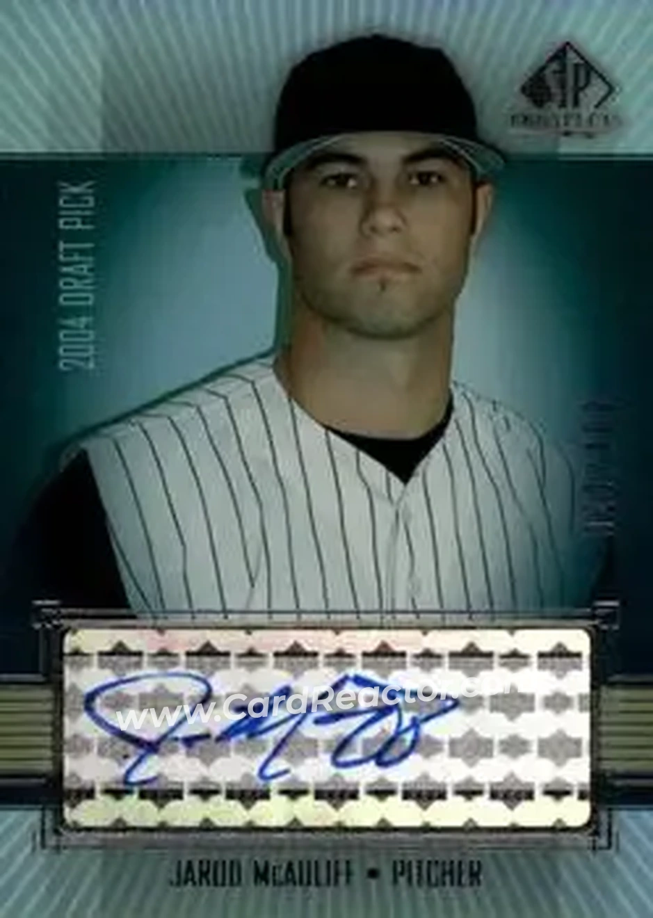 2004 SP Prospects - Autograph Bonus #MC - Jarod McAuliff - Oakland Athletics - Front