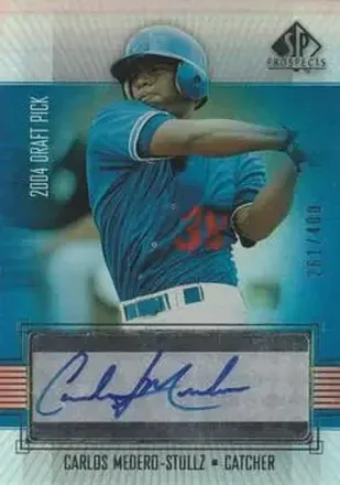 2004 SP Prospects - Autograph Bonus #ME - Carlos Medero-Stullz - Los Angeles Dodgers