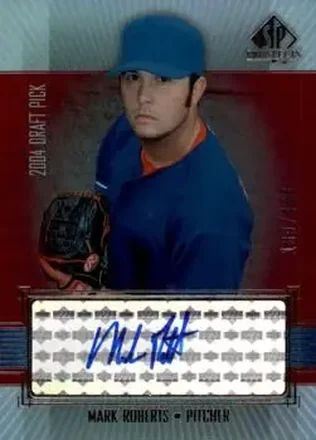 2004 SP Prospects - Autograph Bonus #MR - Mark Roberts - Texas Rangers