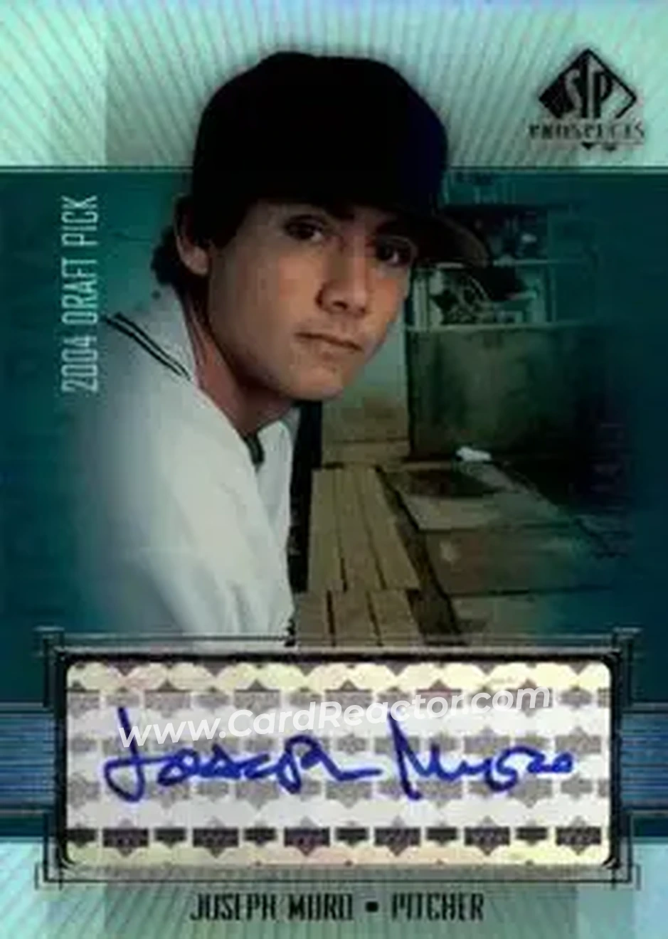 2004 SP Prospects - Autograph Bonus #MU - Joseph Muro - Tampa Bay Devil Rays - Front