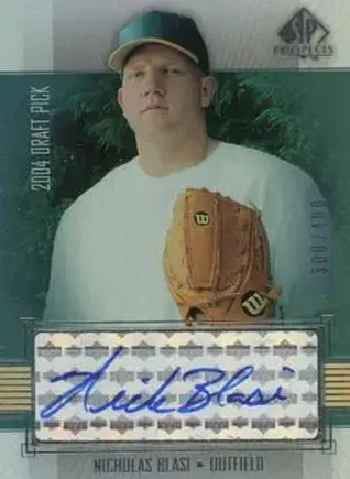 2004 SP Prospects - Autograph Bonus #NB - Nicholas Blasi - Oakland Athletics
