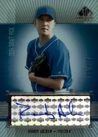 2004 SP Prospects - Autograph Bonus #RD - Randy Dicken - Toronto Blue Jays