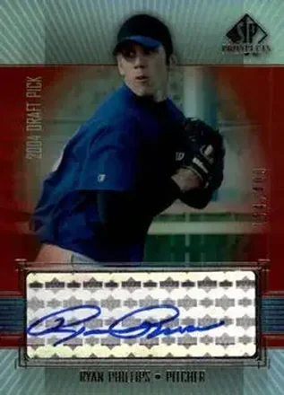 2004 SP Prospects - Autograph Bonus #RP - Ryan Phillips - Boston Red Sox