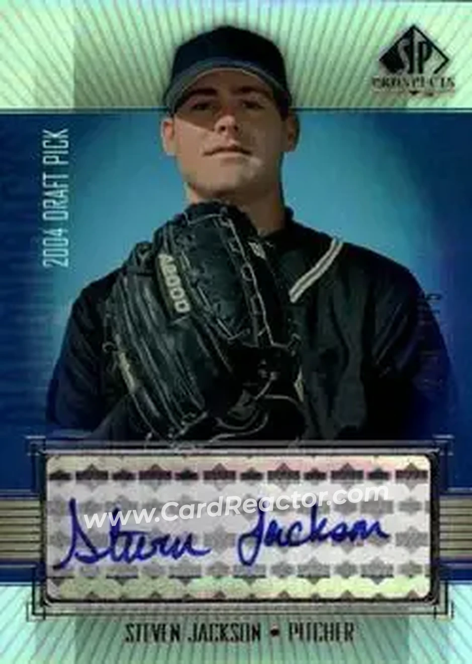 2004 SP Prospects - Autograph Bonus #SJ - Steven Jackson - Arizona Diamondbacks - Front