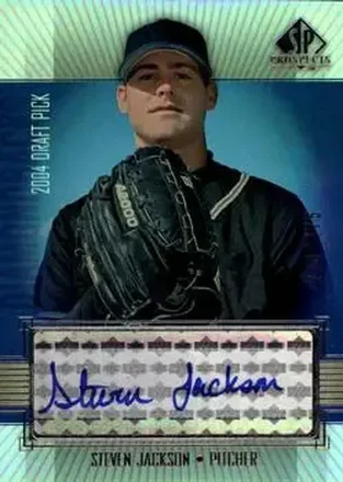 2004 SP Prospects - Autograph Bonus #SJ - Steven Jackson - Arizona Diamondbacks