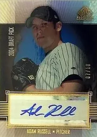 2004 SP Prospects - Autograph Bonus Gold #AR - Adam Russell - Chicago White Sox