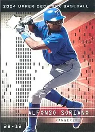 2004 SPx #1 Alfonso Soriano