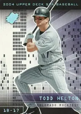 2004 SPx #2 - Todd Helton - Colorado Rockies