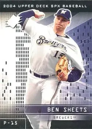 2004 SPx #10 - Ben Sheets - Milwaukee Brewers