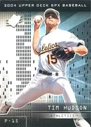 2004 SPx #12 - Tim Hudson - Oakland Athletics