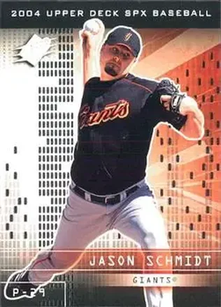 2004 SPx #13 - Jason Schmidt - San Francisco Giants