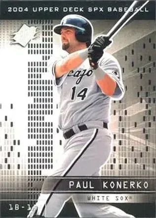 2004 SPx #14 - Paul Konerko - Chicago White Sox