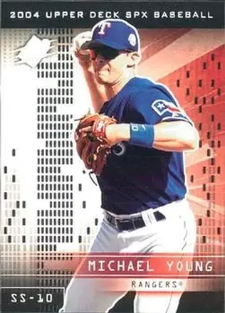 2004 SPx #21 - Michael Young - Texas Rangers