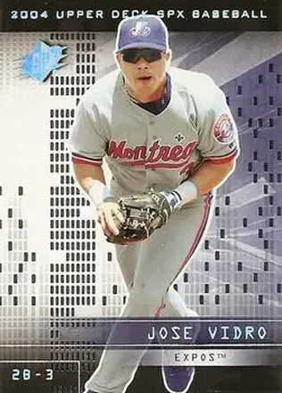 2004 SPx #22 - Jose Vidro - Montreal Expos