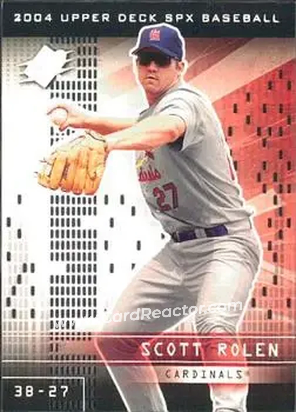 2004 SPx #23 - Scott Rolen - St. Louis Cardinals - Front