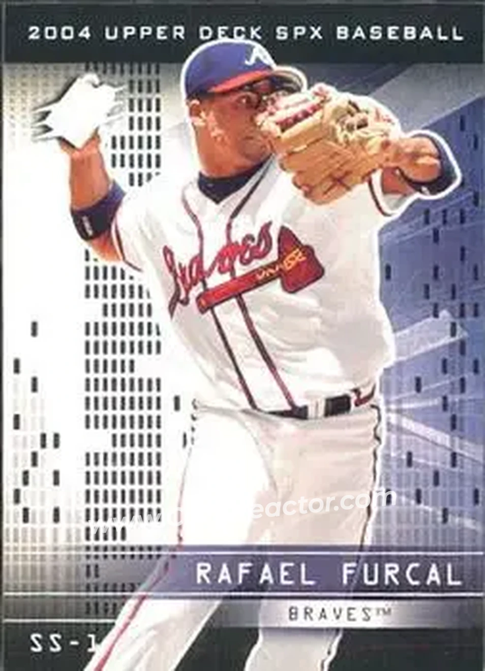 2004 SPx #24 - Rafael Furcal - Atlanta Braves - Front