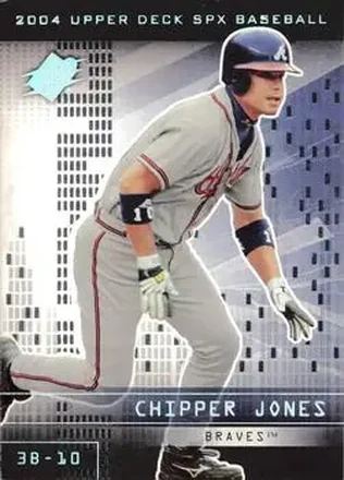 2004 SPx #30 - Chipper Jones - Atlanta Braves