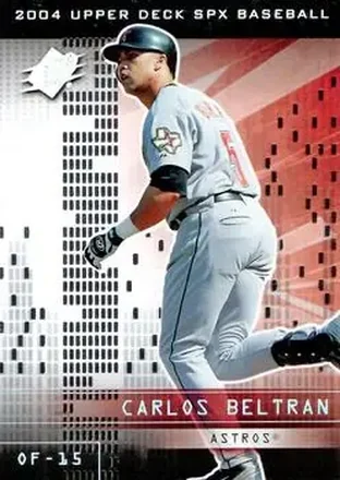 2004 SPx #34 - Carlos Beltran - Houston Astros