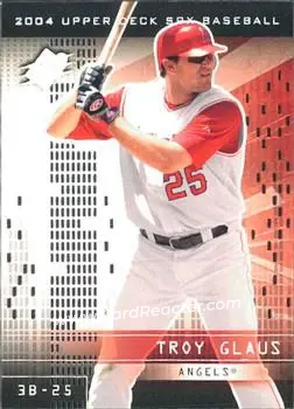 2004 SPx #39 - Troy Glaus - Anaheim Angels - Front