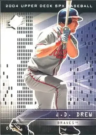 2004 SPx #46 - J.D. Drew - Atlanta Braves