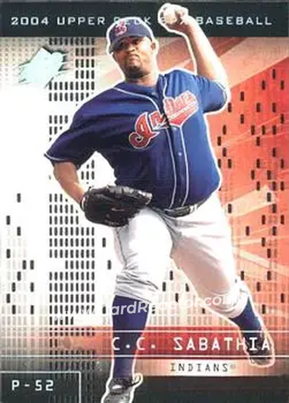 2004 SPx #47 - CC Sabathia - Cleveland Indians - Front