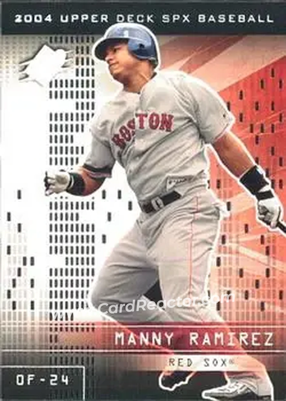 2004 SPx #53 - Manny Ramirez - Boston Red Sox - Front