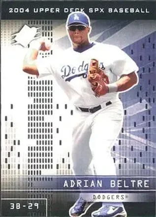 2004 SPx #59 - Adrian Beltré - Los Angeles Dodgers