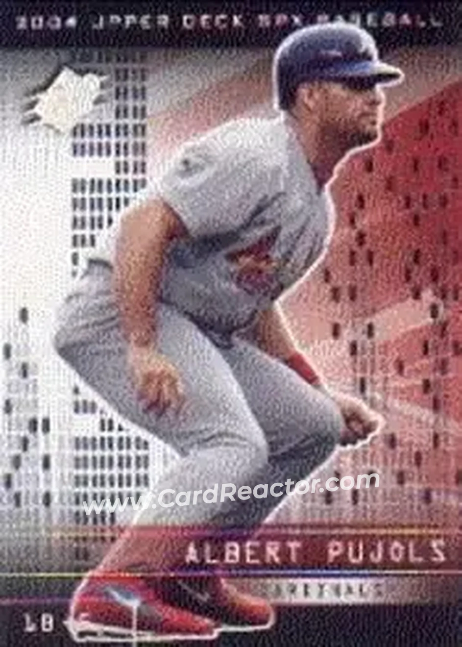 2004 SPx #60 - Albert Pujols - St. Louis Cardinals - Front 2004 SPx #60 - Albert Pujols - St. Louis Cardinals - Front