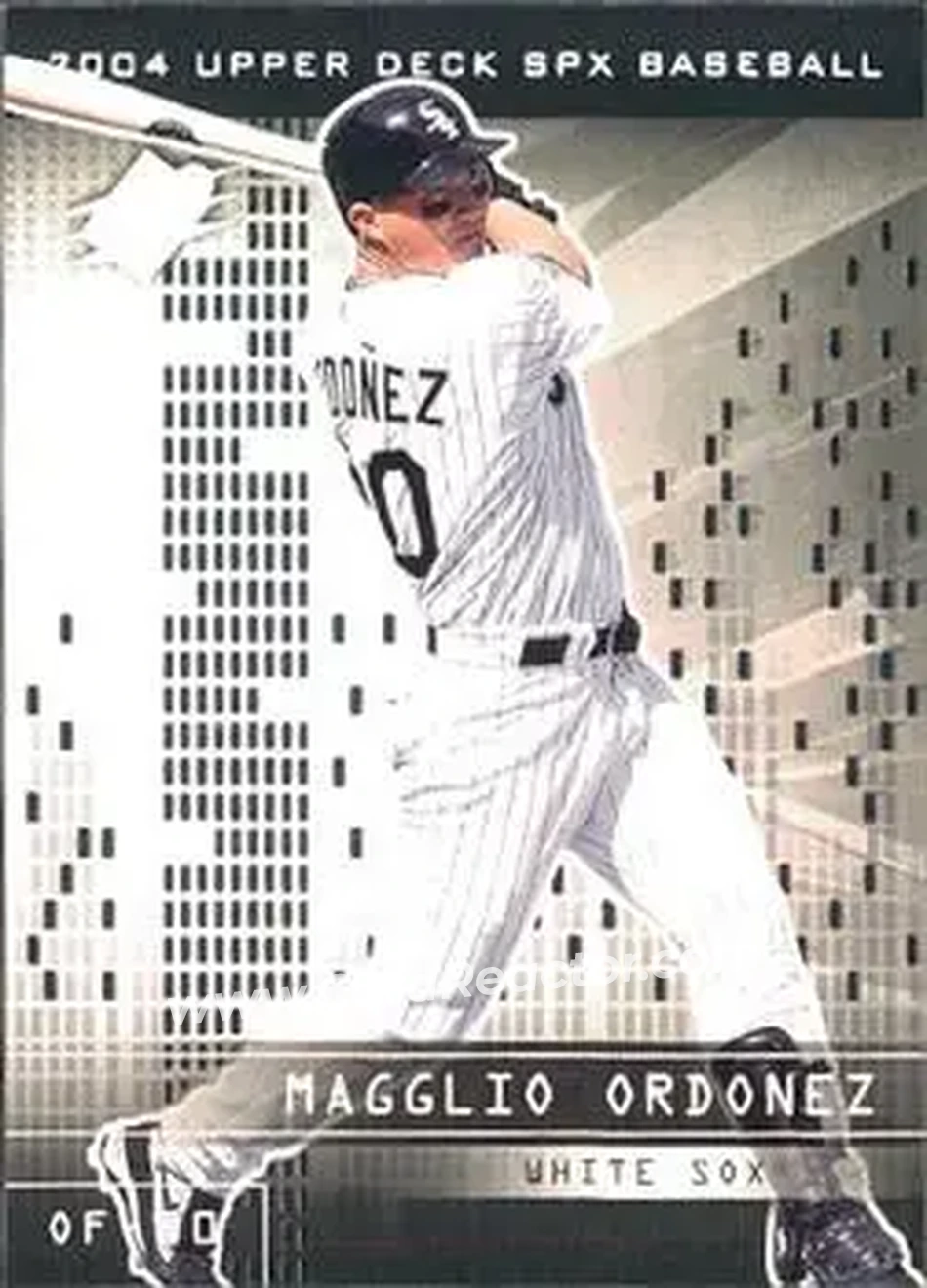 2004 SPx #62 - Magglio Ordonez - Chicago White Sox - Front