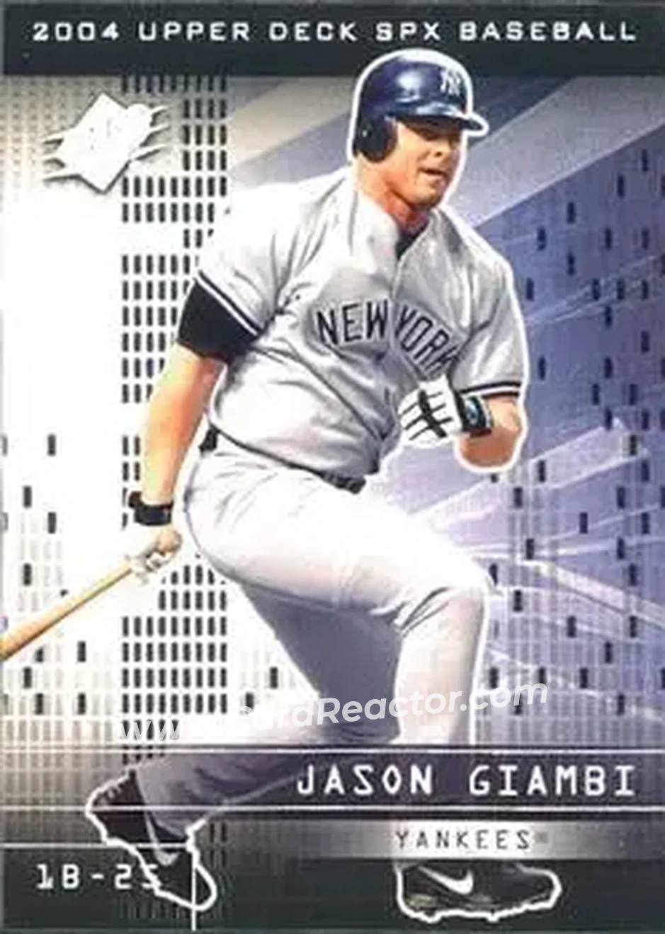 2004 SPx #65 - Jason Giambi - New York Yankees - Front