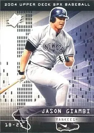 2004 SPx #65 - Jason Giambi - New York Yankees
