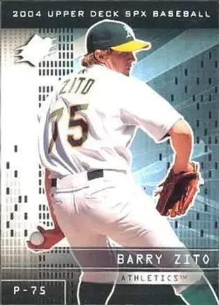 2004 SPx #75 - Barry Zito - Oakland Athletics