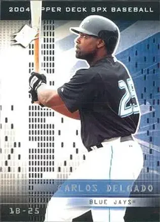 2004 SPx #76 - Carlos Delgado - Toronto Blue Jays