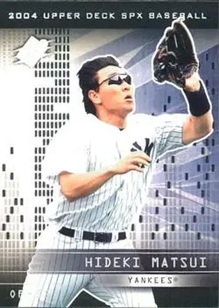 2004 SPx #77 - Hideki Matsui - New York Yankees