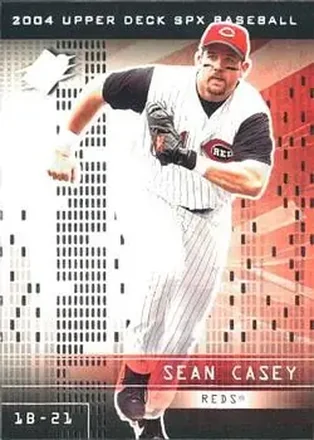 2004 SPx #78 - Sean Casey - Cincinnati Reds