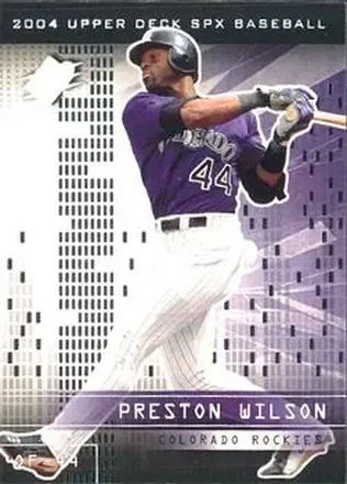 2004 SPx #81 - Preston Wilson - Colorado Rockies