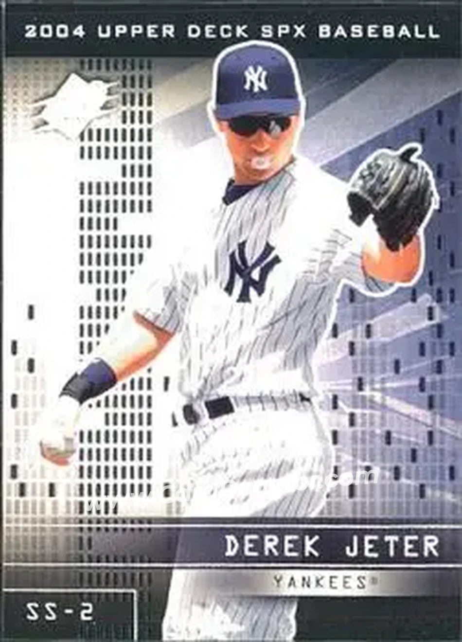 2004 SPx #84 - Derek Jeter - New York Yankees - Front 2004 SPx #84 - Derek Jeter - New York Yankees - Front