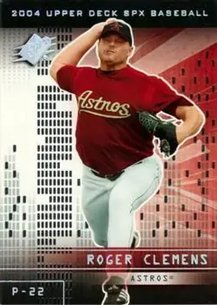 2004 SPx #87 - Roger Clemens - Houston Astros