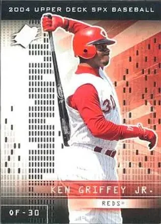 2004 SPx #97 - Ken Griffey Jr. - Cincinnati Reds
