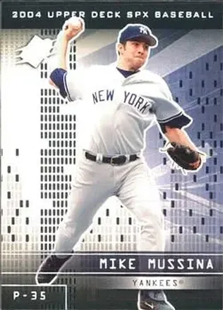2004 SPx #98 - Mike Mussina - New York Yankees