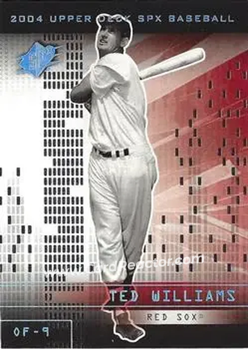 2004 SPx #103 - Ted Williams - Boston Red Sox - Front 2004 SPx #103 - Ted Williams - Boston Red Sox - Front