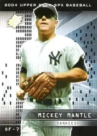 2004 SPx #105 - Mickey Mantle - New York Yankees