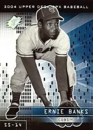 2004 SPx #106 - Ernie Banks - Chicago Cubs